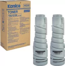 Konica Minolta U-BIX 7115 TN-101K Original Black Toner 2x413g (8937732) TN101K