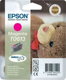 EPSON T0613 Γνήσιο Magenta Μελάνι 250 Pgs (C13T061340)