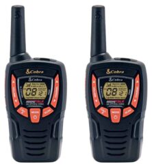 Cobra AM-845 (PMR 446 Ζέυγος Walkie – Talkie ) εμβέλεια μέχρι 10Km - Μαύρο