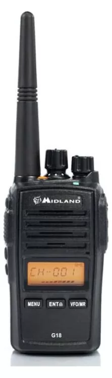 Midland G18 Pro Αδιάβροχος Επαγγελματικός Πομποδέκτης PMR446