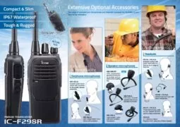 iCOM IC-F29SR (PMR 446 Επαγγελματικός Φορητός πομποδέκτης) 4