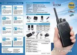 iCOM IC-F29SR (PMR 446 Επαγγελματικός Φορητός πομποδέκτης) 5