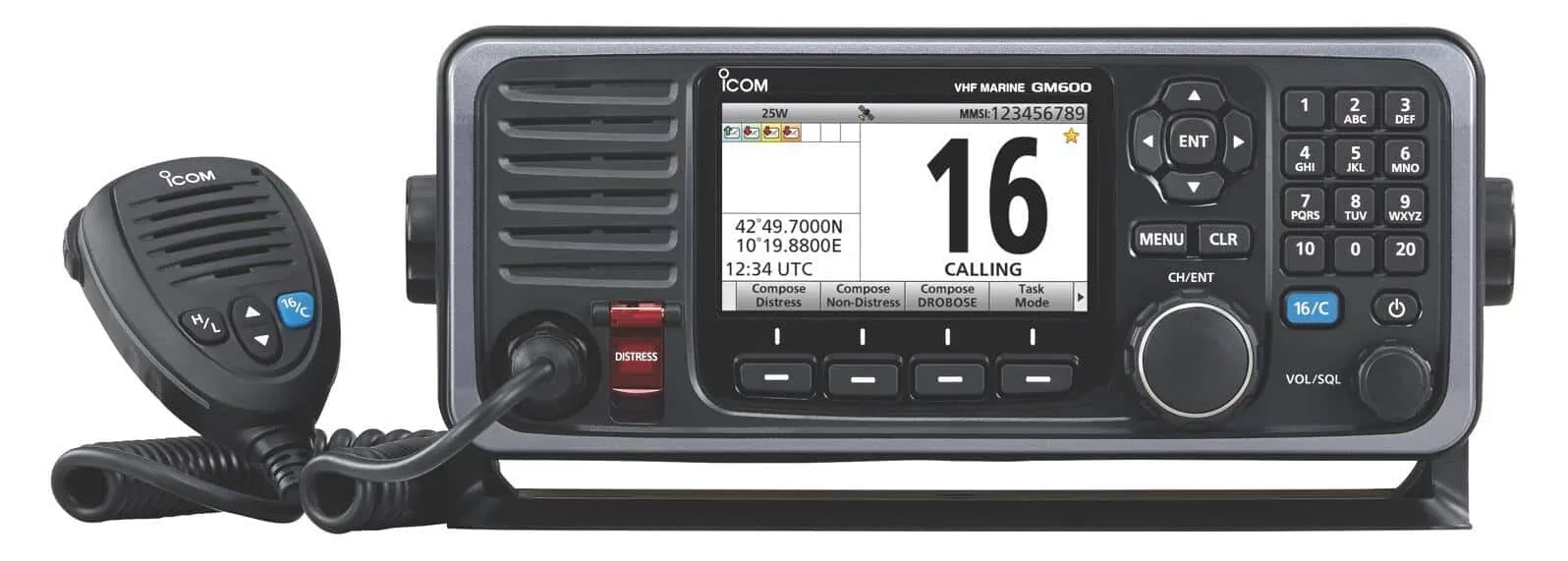 ICOM GM-600 VHF Marine GMDSS Ασύρματος σταθερός πομποδέκτης 3 ICOM GM-600 VHF Marine GMDSS Ασύρματος σταθερός πομποδέκτης
