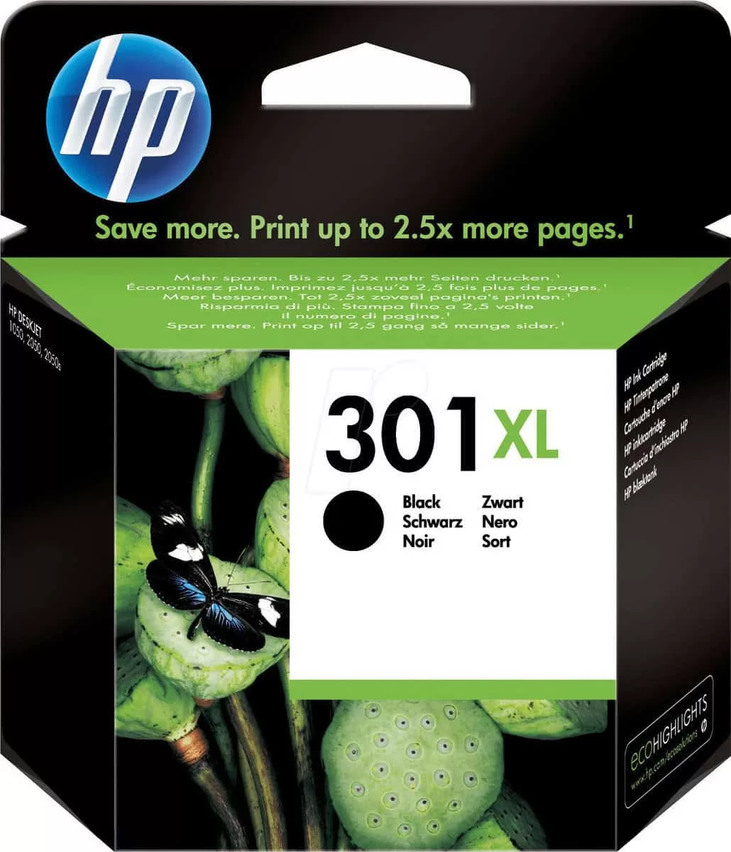 HP 301 XL Ink Ctg Black (CH563EE)
