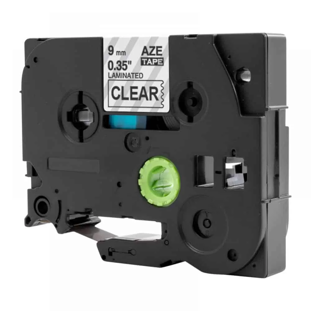 Συμβατή Brother μελανοταινία TZe121 9mm x 8mm - Black on Clear tape 4 Συμβατή Brother μελανοταινία TZe121 9mm x 8mm - Black on Clear tape - Image 2