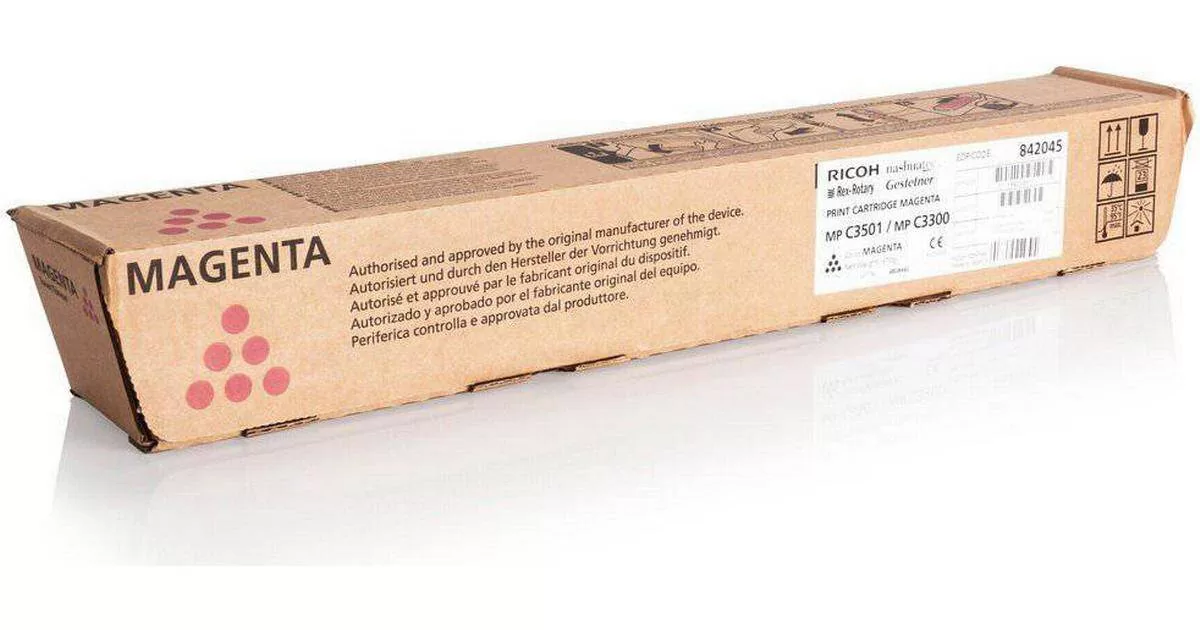 Ricoh Aficio MP C2800 Toner Ctg Magenta 16K (841126) 3 Ricoh Aficio MP C2800 Toner Ctg Magenta 16K (841126)