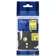 Συμβατή Brother μελανοταινία TZe621 9mm x 8mm Black on Yellow Laminated Tape 1 Συμβατή Brother μελανοταινία TZe621 9mm x 8mm Black on Yellow Laminated Tape