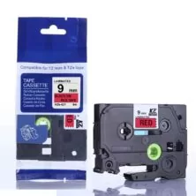 Συμβατή Brother μελανοταινία TZe421 9mm x 8mm Black on Red tape for P-Touch