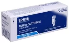 Epson Aculaser C1700 Original Toner Ctg Cyan 700 Pgs (C13S050671)