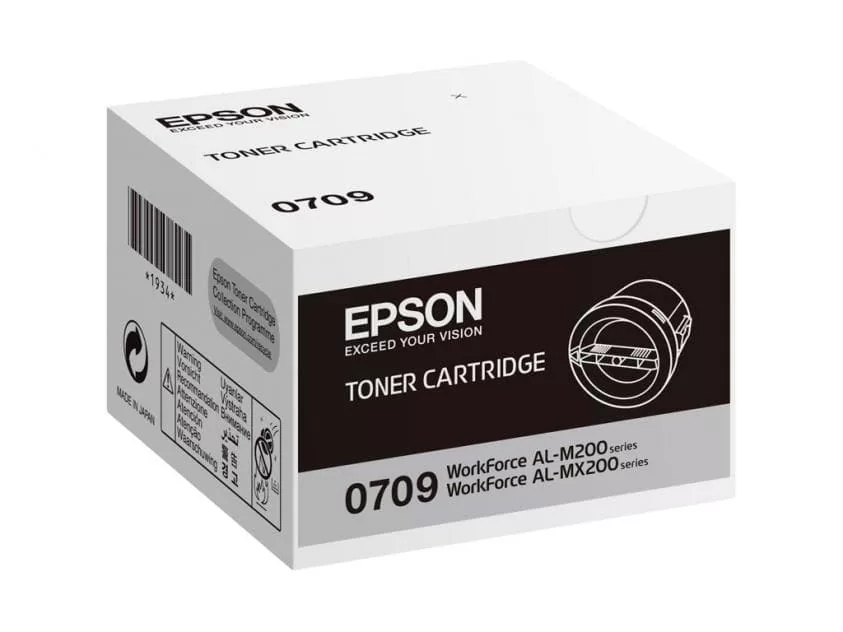 Epson 0709 AL-M200 Original Toner Black 2.5K (C13S050709 ,S050709) 3 Epson 0709 AL-M200 Original Toner Black 2.5K (C13S050709 ,S050709)