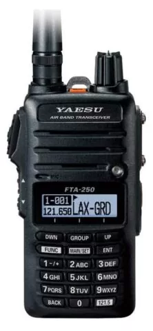 YAESU FTA-250L VHF Airband Φορητός πομποδέκτης