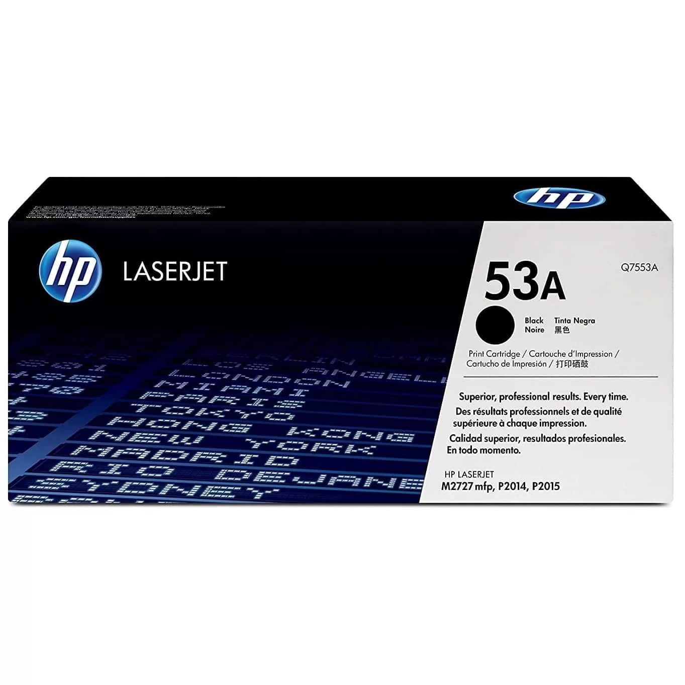 HP No. 53A Original Black Toner Ctg 3K (Q7553A) - Black Box 3 HP No. 53A Original Black Toner Ctg 3K (Q7553A) - Black Box