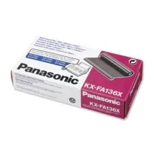 Panasonic KX-FA136X Γνήσια Μελανοταινία Black 2 τεμάχια