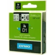 DYMO Ταινία Ετικετογράφου 9 mm x 7mm Black on White (40913, S0720680) 1