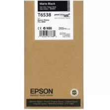 Epson T6538 Γνήσιο Μελάνι Matte black 200ml (C13T653800)