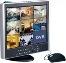 BORSCHE ΚΑΤΑΓΡΑΦΙΚΟ DVR 8CH VIDEO H264 COMBO ΜΕ LCD 15" D6558ALB