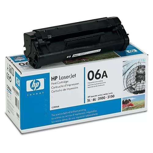 HP 06A Black Toner 2.5K (C3906A) 3 HP 06A Black Toner 2.5K (C3906A)