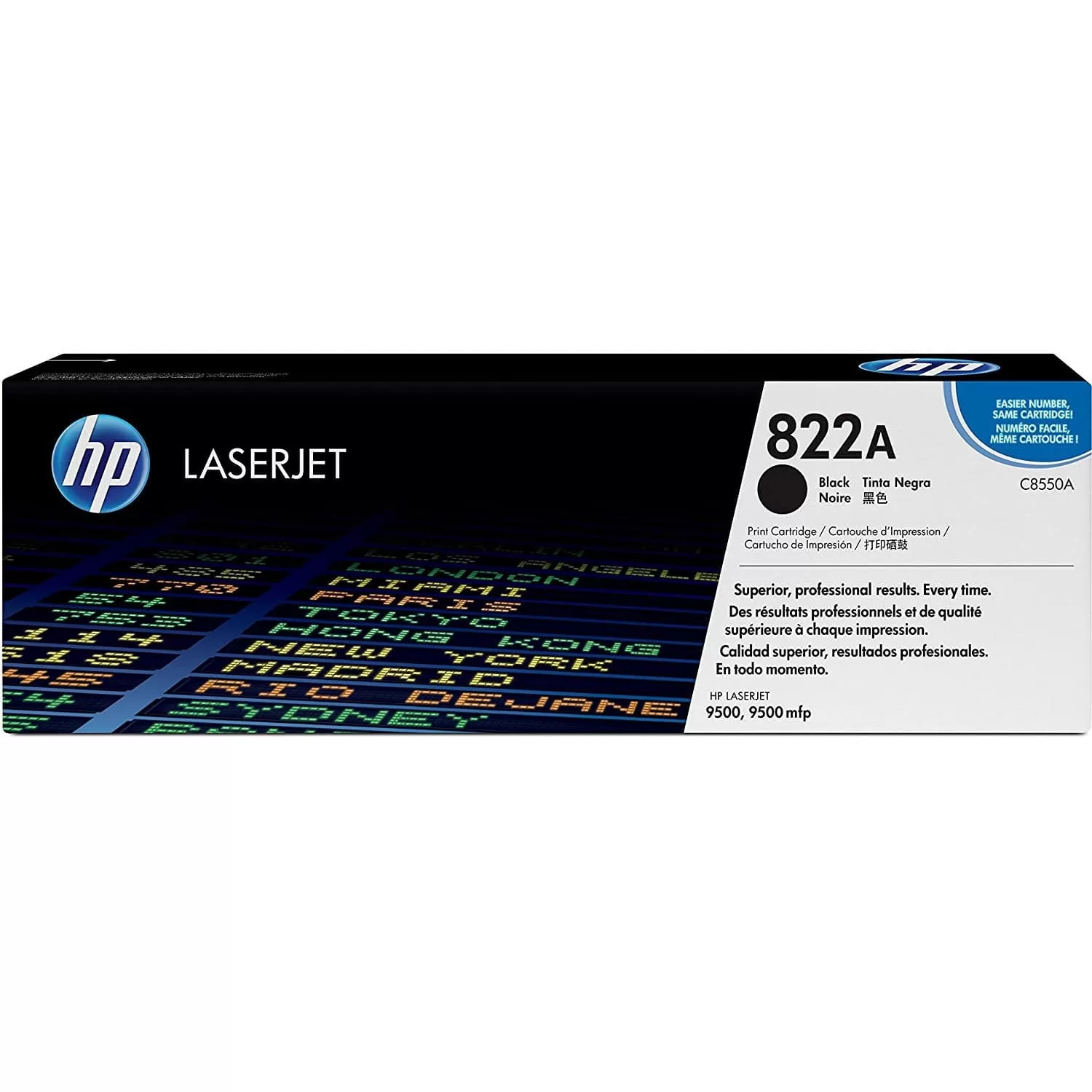 HP 822A Black Toner 25K (C8550A) 3 HP 822A Black Toner 25K (C8550A)