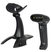 Barcode Scanner MJ-828 με Βάση Στερέωσης ( 1D, USB) 1