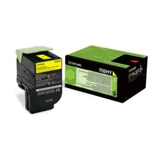 Lexmark toner cartridge return yellow (70C2HY0, 702HY)
