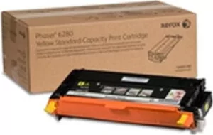 XEROX METERED Toner Cartridge Yellow (106R01406,106R1406) XEROX PHASER 6280 2.2K 1 XEROX METERED Toner Cartridge Yellow (106R01406,106R1406) XEROX PHASER 6280 2.2K