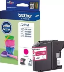 Brother LC221M Ink Cartridge 260 Σελ.