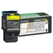 Lexmark toner cartridge return yellow (C544X1YG, 0C544X1YG) 4K