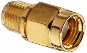SMA ADAPTOR RP-ΑΡΣΕΝΙΚΟ (RP-MALE) /SMA ΘΗΛΥΚΟ ΧΡΥΣΟ (V7840SRP)