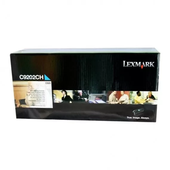 Lexmark toner cartridge cyan (C9202CH, 00C9202CH) 3 Lexmark toner cartridge cyan (C9202CH, 00C9202CH)