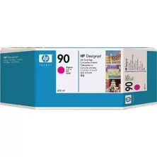 HP printcartridge high capacity magenta (C5063A, 90) 400ml