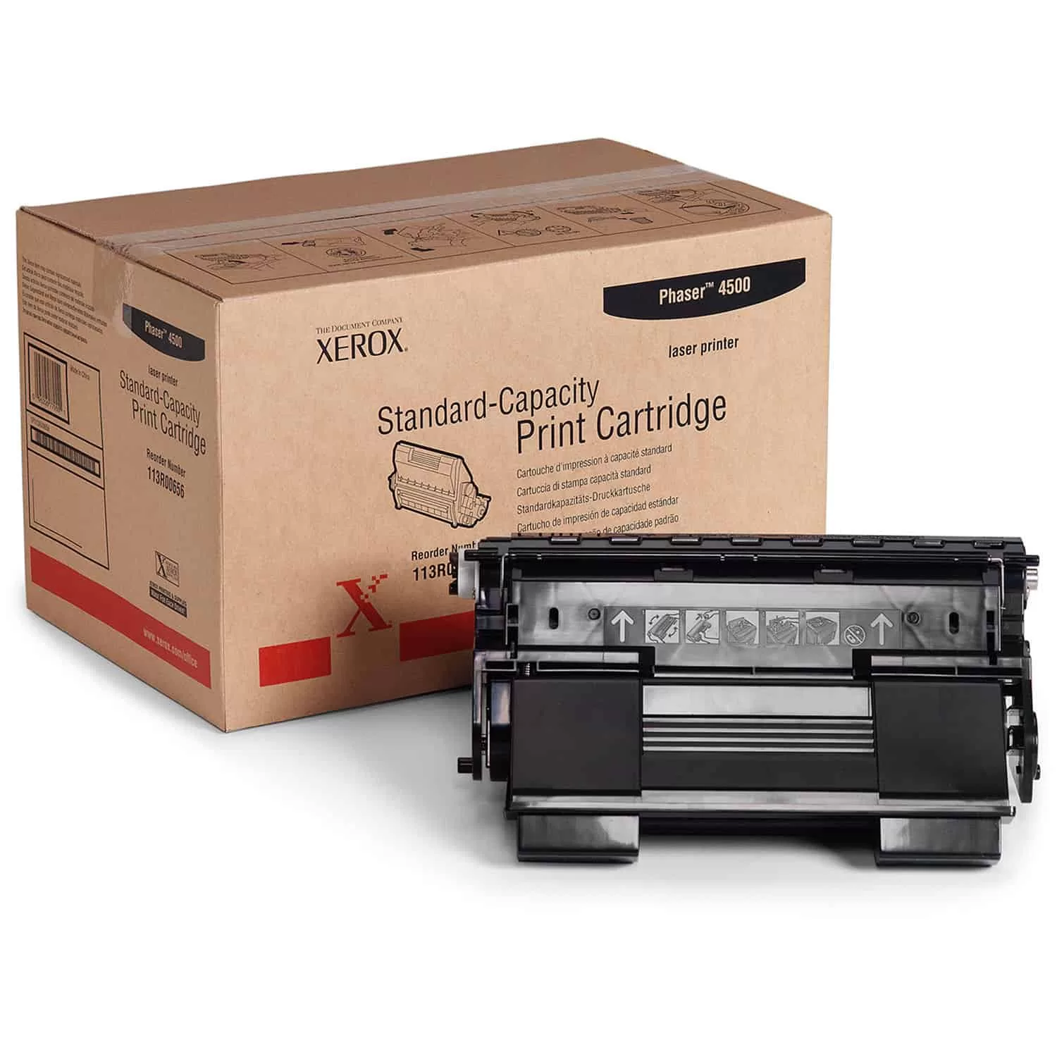 Xerox toner cartridge black (113R00656, 113R656) 10K 3 Xerox toner cartridge black (113R00656, 113R656) 10K