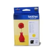 Brother printcartridge yellow LC121Y 300pgs 1 Brother printcartridge yellow LC121Y 300pgs