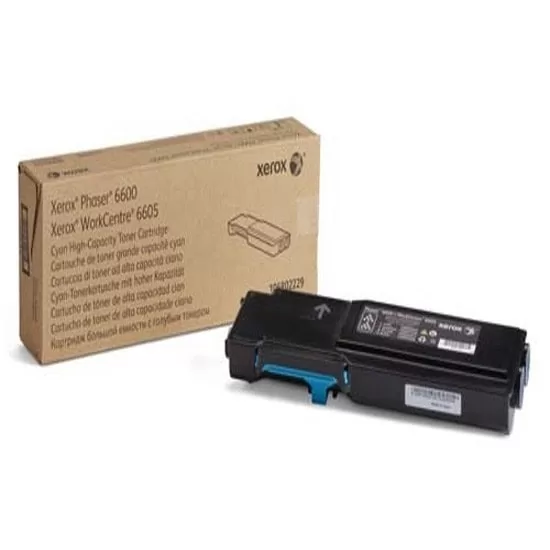 Xerox toner cartridge high capacity cyan (106R02229, 106R2229), 6K 3 Xerox toner cartridge high capacity cyan (106R02229, 106R2229), 6K