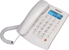 Daewoo DTC-310 Σταθερό ενσύρματο τηλέφωνο (Λευκό)