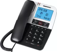 Daewoo DTC-410 Σταθερό ενσύρματο τηλέφωνο (Μαύρο) 2 Daewoo DTC-410 Σταθερό ενσύρματο τηλέφωνο (Μαύρο) 1