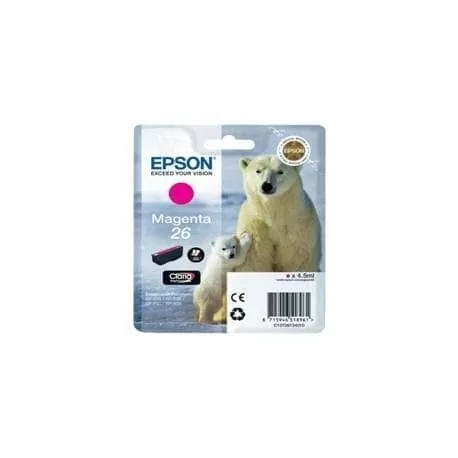Epson printcartridge magenta (C13T26134010, 26) 3 Epson printcartridge magenta (C13T26134010, 26)