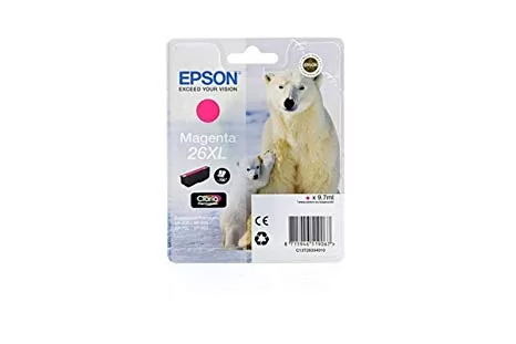 Epson printcartridge magenta (C13T26334010, 26XL) 3 Epson printcartridge magenta (C13T26334010, 26XL)