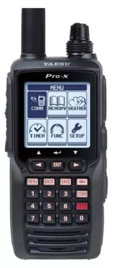 YAESU FTA-550L VHF Airband Φορητός πομποδέκτης (Li-Ion Battery)