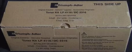 TRIUMPH ADLER TONER DC2316 ( 4411810015, B0592) 7,2k 2 TRIUMPH ADLER TONER DC2316 ( 4411810015, B0592) 7,2k 1