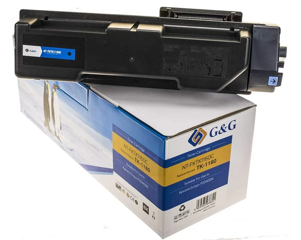 G&G™ Premium Kyocera TK-1160 Συμβατό Toner Black 7.200 Σελίδες (1T02RY0NL0) 3 G&G™ Premium Kyocera TK-1160 Συμβατό Toner Black 7.200 Σελίδες (1T02RY0NL0)