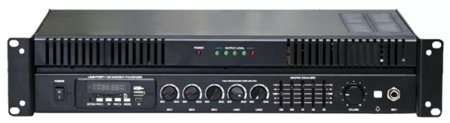 Μικροφωνικός ενισχυτής 350W,με Tuner FM,USB και SD MPA-700QUF 1