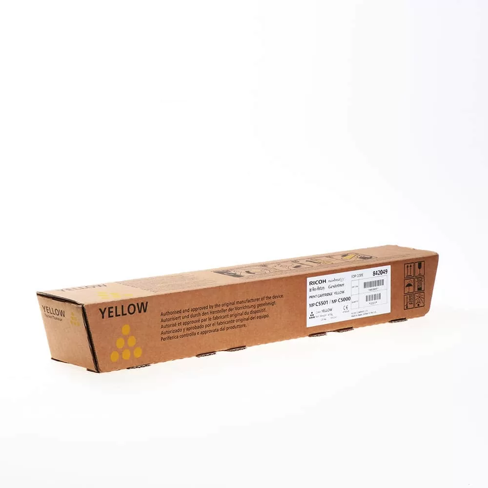 RICOH MP C4000/C4501/C5000/C5501 Toner Yellow 18K (841457 , 842049) 3 RICOH MP C4000/C4501/C5000/C5501 Toner Yellow 18K (841457 , 842049)