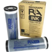 Riso Risograph RA/RC Duplicator Black Ink Cartridges S-569 (Box 2) 2 Riso Risograph RA/RC Duplicator Black Ink Cartridges S-569 (Box 2) 1