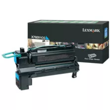 Lexmark toner cartridge return cyan (X792X1CG, 0X792X1CG) 20K