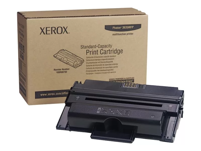 Xerox Phaser 3635 Toner cartridge Black (108R00793, 108R793) 5K Pgs 3 Xerox Phaser 3635 Toner cartridge Black (108R00793, 108R793) 5K Pgs