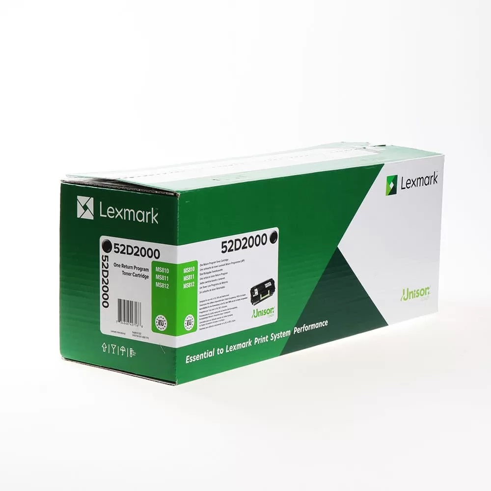 Lexmark 522 R MS810/MS811/MS812/MS710/MS711 Toner Black 6K Pgs (52D2000) 3 Lexmark 522 R MS810/MS811/MS812/MS710/MS711 Toner Black 6K Pgs (52D2000)