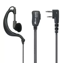 Midland MA21LKi  Μικροακουστικό handsfree σιλικόνης με μικρόφωνο πέτου με πλήκτρο PTT MA-21LKi