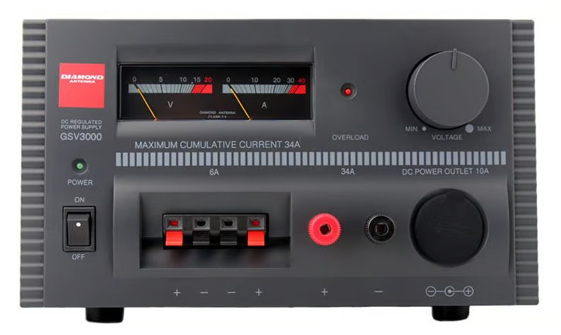 Diamond® Antenna GSV3000 Τροφοδοτικό υψηλής ποιότητας ρυθμιζόμενης τάσης (30 Αmpere)