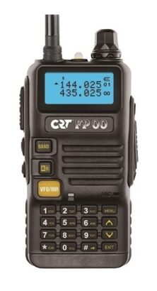 CRT FP00 Φορητός Πομποδέκτης Dual Band VHF/UHF (Black)