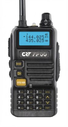 CRT FP00 Φορητός Πομποδέκτης Dual Band VHF/UHF (Black)